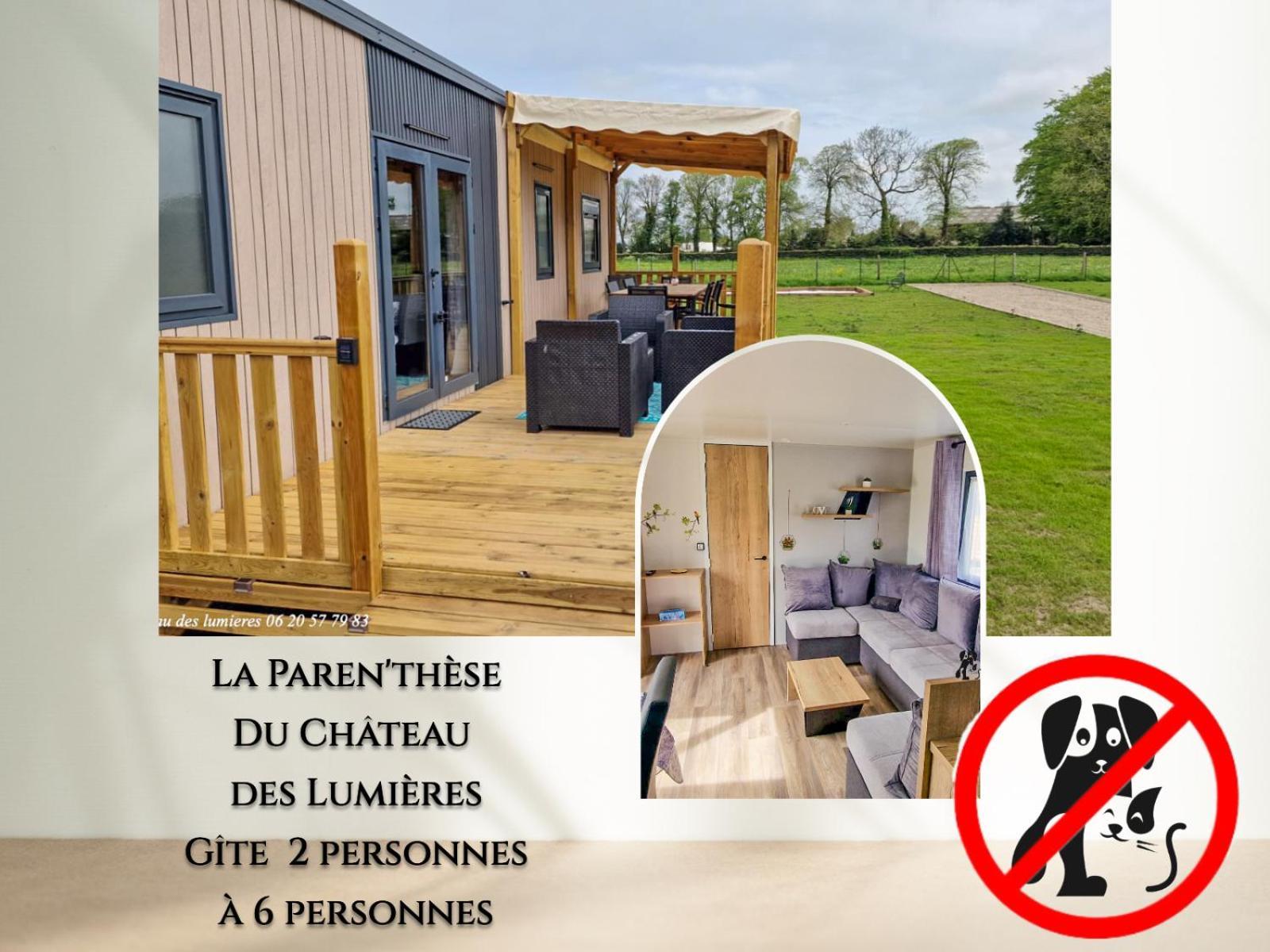 Chateau Des Lumieres Gite Et Gite Insolite Saint-Blimont Exterior foto